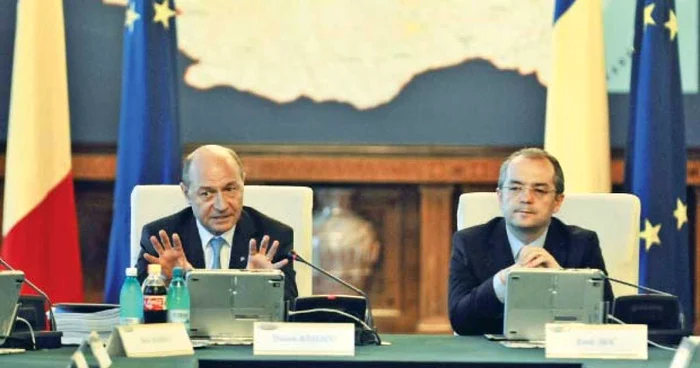 Traian Băsescu a condus, ieri, şedinţa de Guvern