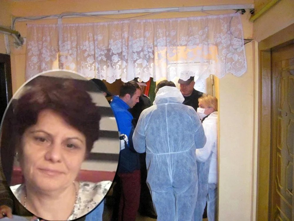 Adriana Chirilov (în medalion) a fost înjunghiată la 2 zile după o plângere împotirva călăului