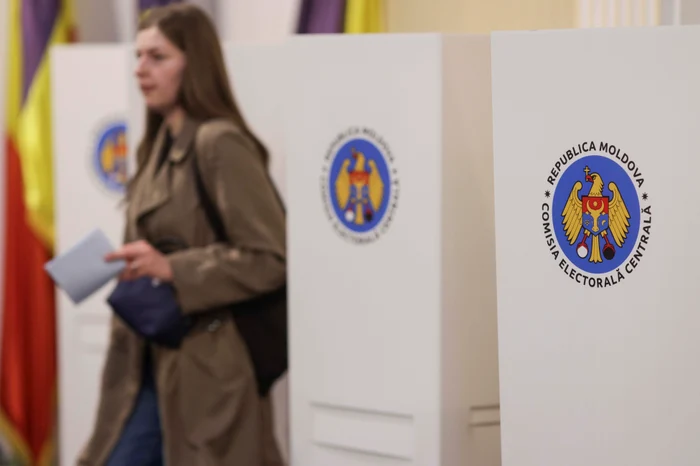 Vot la alegerile din Rep Moldova FOTO INQUAM PHOTOS/ O