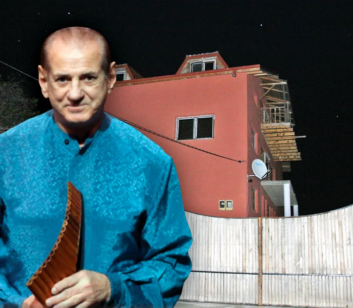 Gheorghe Zamfir are o vilă impozantă în Cobia, judeţul Dâmboviţa, în apropiere de Târgovişte