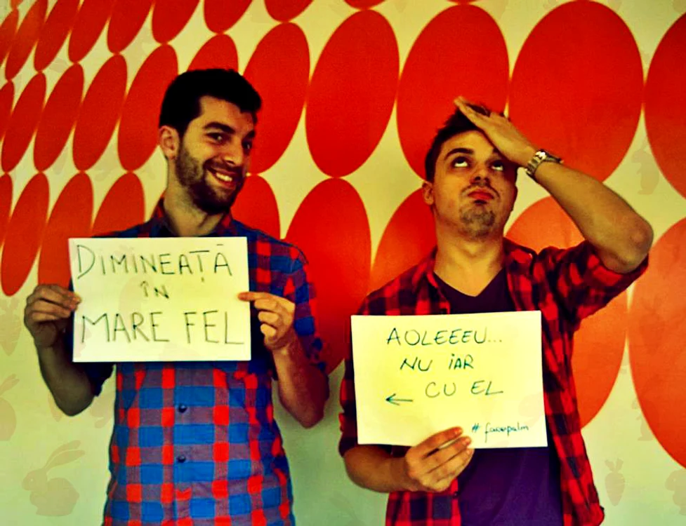 
    Bogdan și Shurubel prezintă Dimineața-n mare fel la Radio 21foto: Radio 21  