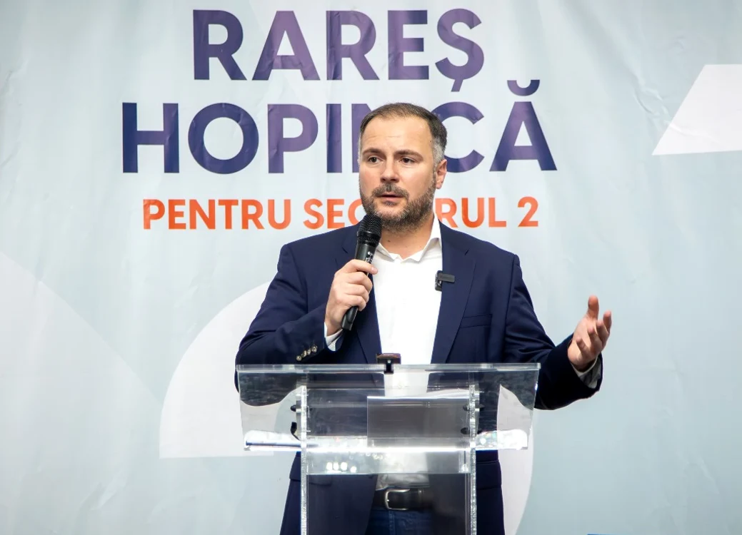 Rares Hopincă a câștigat primăria Sectorului 2 la FOTO: PSD