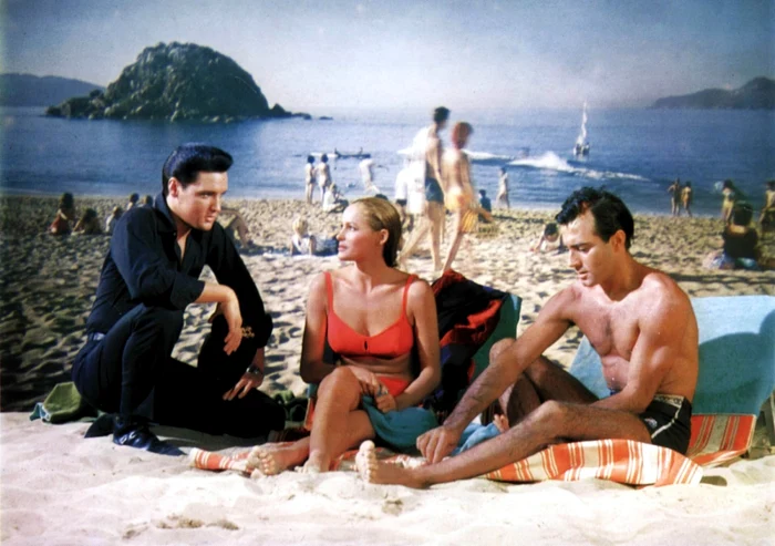Elvis Presley şi Ursula s-au întâlnit pe platourile de filmare (Foto: Profimedia)