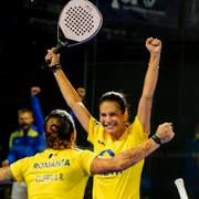 Cristina Aiello bucurie padel jpg