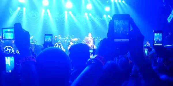 google glass concert foto the verge