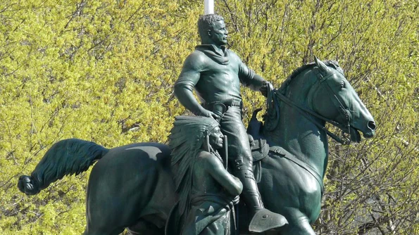 Statuia președintelui american Theodore Roosevelt va fi îndepărtată din fața Muzeului de Istorie Naturală din New York jpeg