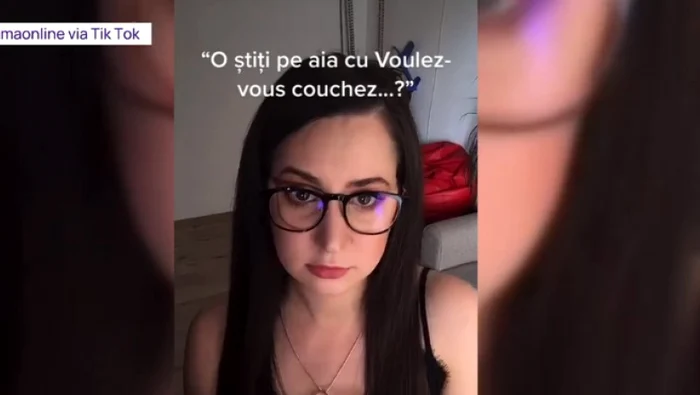 Profesoara Andreea Condurache FOTO TikTok @profamamaonline