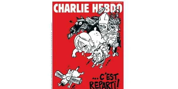 Coperta Charlie Hebdo al doilea numar dupa atentate FOTO 20minutes