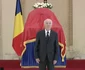Nicolae Văcăroiu la funeraliile de stat ale lui Ion Iliescu la Palatul Cotroceni. FOTO: captură de ecran