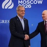 Massoud Pezeshkian Vladimir Putin Moscova 2026 captură video X jpg