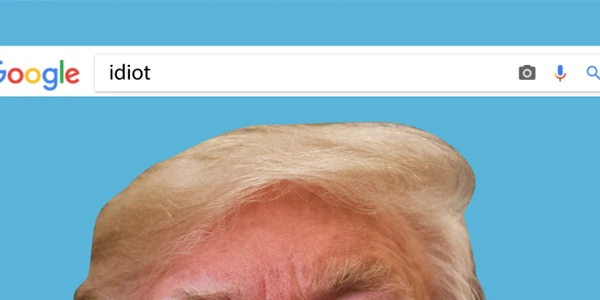 trump google idiot