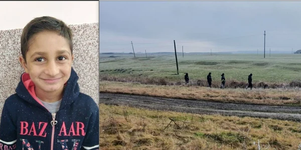 Copilul dispărut din Arad FOTO IPJ Arad
