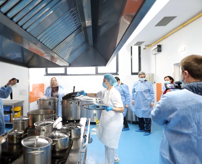 Bucătărie nouă la Spitalul de Pneumoftiziologie FOTO: Consiliul Județean Galați