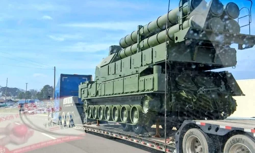 sistem antiaerian rusesc Buk-M3 FOTO X /  Valhalla @ELMObrokenWings