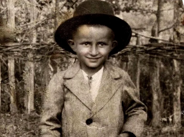 Horațiu Mălăele când era copil / foto: arhiva personala