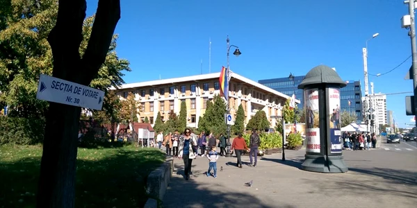 Secţia de vot nr 30 din Iaşi 