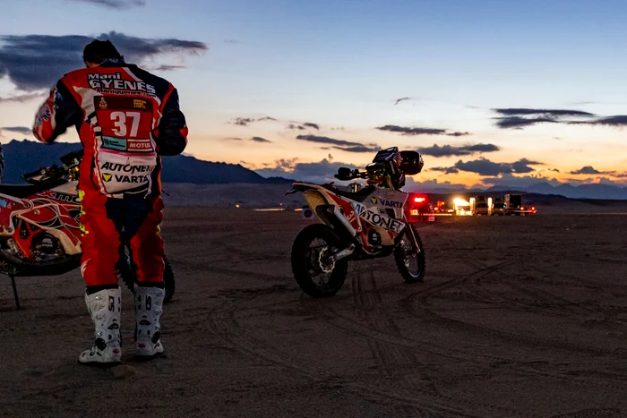 Mani Gyenes a terminat cu bine și etapa cu numărul 7 (Foto: RallyZone)