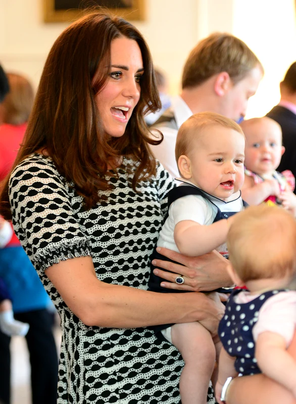Kate, William, George în 2014, Profimedia