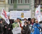Protest în Timişoara împotriva exploatării gazelor de şist