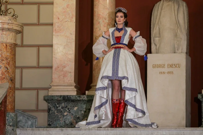 Carmina Olimpia Cotfas are 21 de ani, este studentă la Istorie și este activist al dreptului de sănătateInquam Photos / Octav Ganea