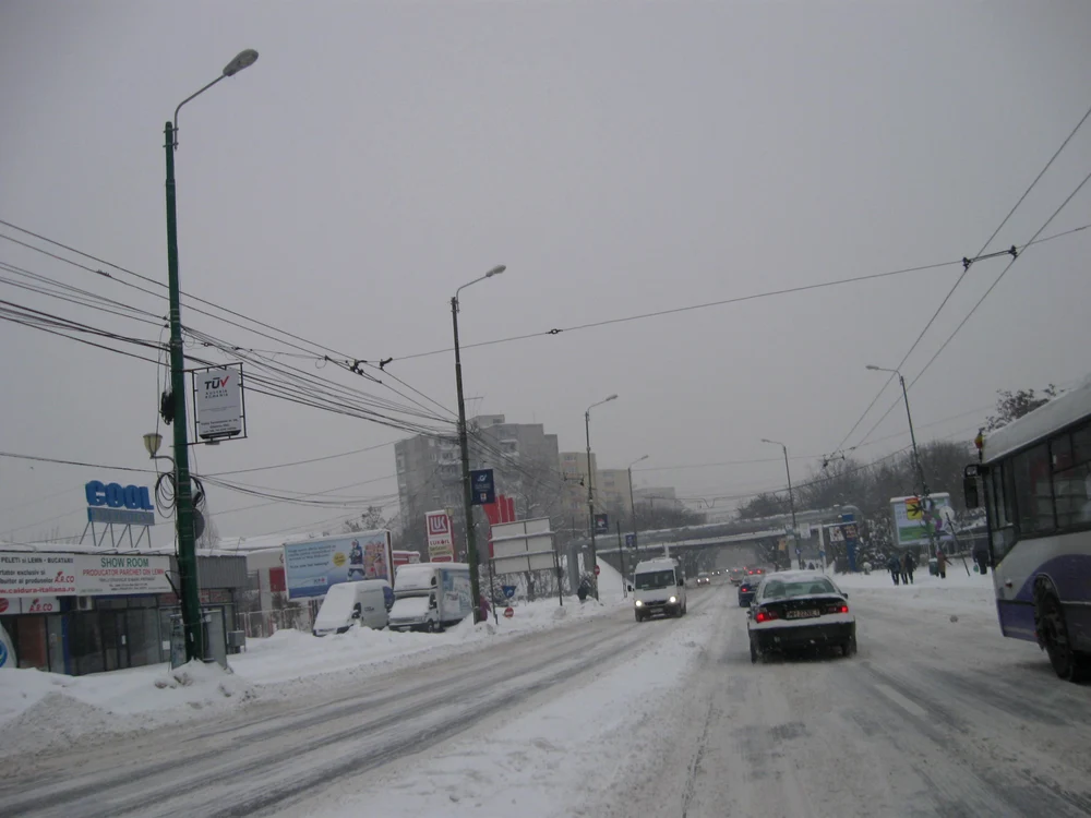 Timişoara din nou sub zăpadă - 13.02.2012