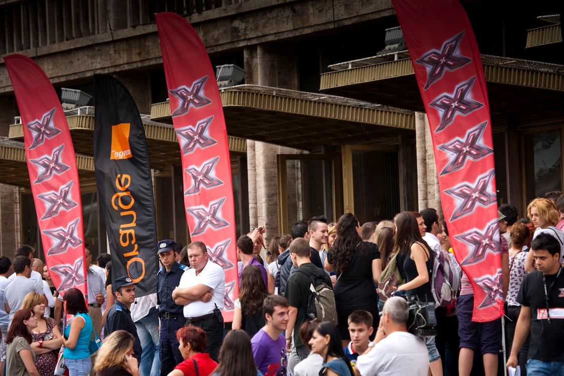 Audiţiile X Factor au început sâmbătă în Bucureşti. (Foto: Antena 1)