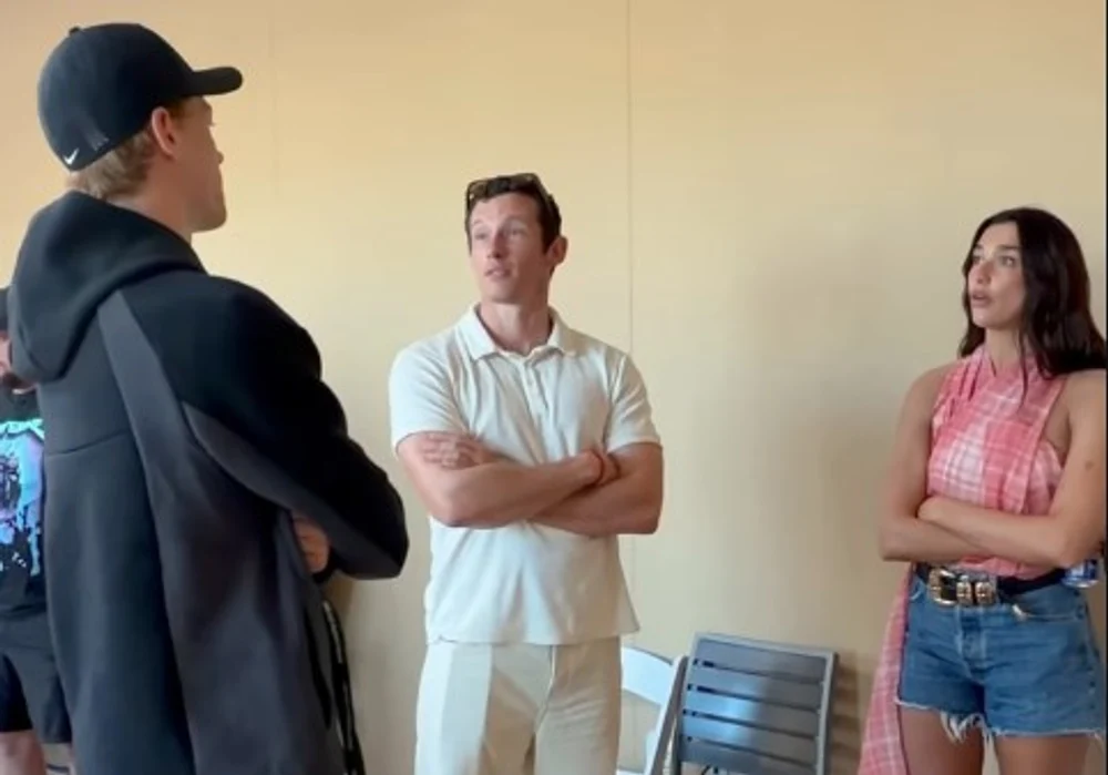 Sinner s-a întreținut cu Dua Lipa la vestiare. Vedeta n-a fost lăsată singură la întâlnire