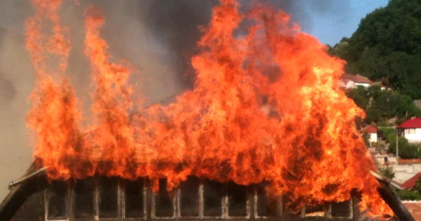 Incendiu de proportii Sursa: stiridebuzau.ro