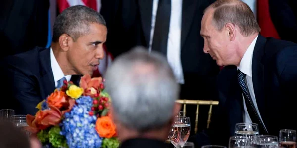 Barack Obama şi Valdimir Putin la Adunarea Generală a ONU FOTO AP