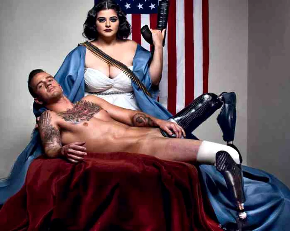 
    Un proiect inedit demonstrează că veteranii cu membrele amputate sunt extrem de încrezători și de sexyFoto: Michael Stokes   