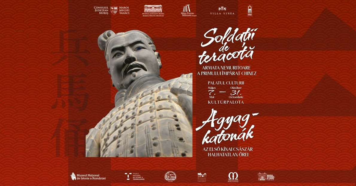 Expoziția „Soldații de teracotă - Armata nemuritoare a primului împărat chinez”, la Târgu Mureș