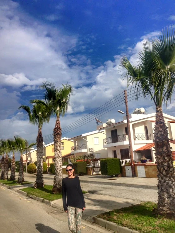 Condițiile de cazare pentru concurenții din Cipru sun exceptionale, se vede cu ochiul liber din imaginea publicată de Maria Rață