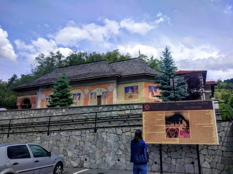 Biserica din Proieni - Brezoi judeţul Vâlcea - locul în care se presupune că s-a cununat Mihai Viteazul cu Doamna Stanca Foto Adevărul credit CNIPT Vâlcea