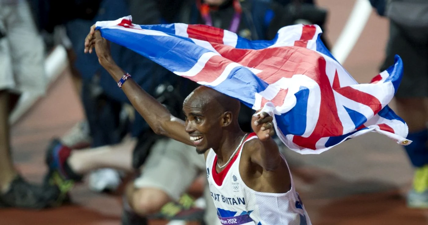 Mo Farah a câştigat medalia de aur la proba de 5.000 de metri. FOTO Mediafax