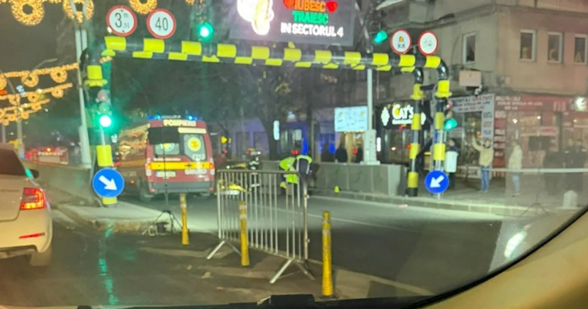 Tragedie la Pasajul Unirii: un tânăr a pierit după o coliziune cu o motocicletă