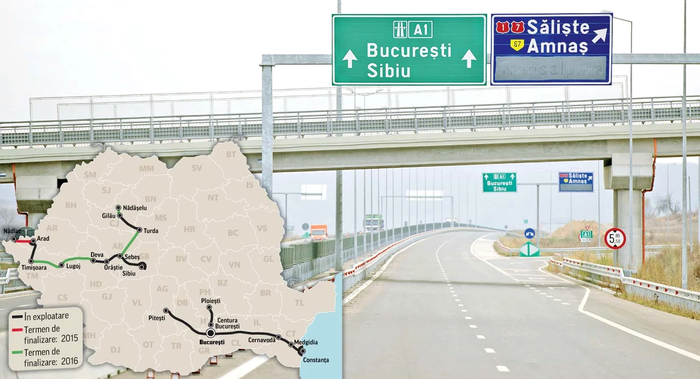 
    Autostrada Bucureşti -  Ploieşti se termină în câmpFoto: Florin Şuler  