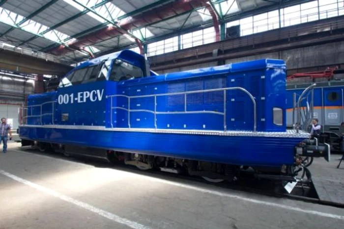 Electroputere VFU Reloca a realizat prima locomotivă după 24 de ani la Craiova