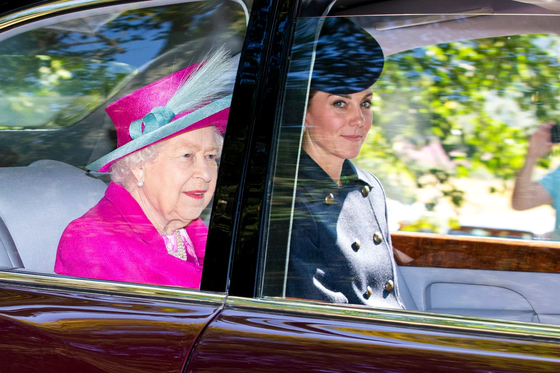 Kate Middleton și Regina Elisabeta, Foto Getty (4) jpg