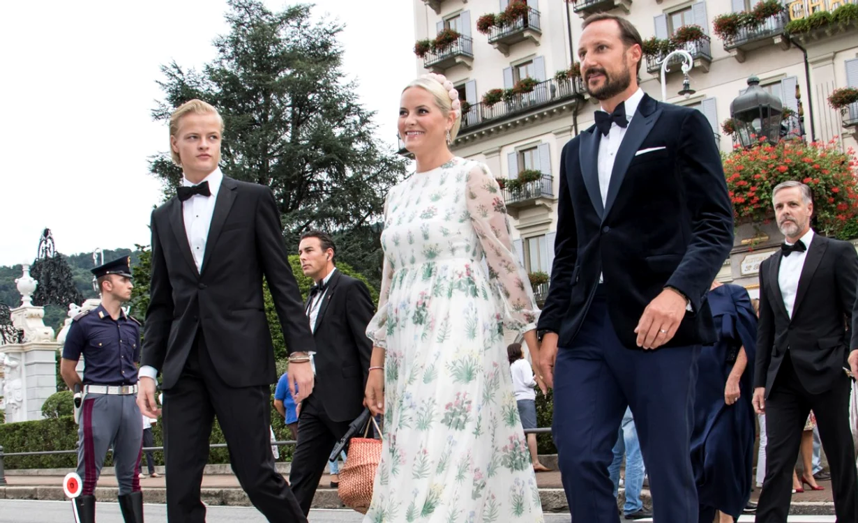 Marius Borg, Prințesa Mette Marit, Prințul Haakon Foto Profimedia jpg