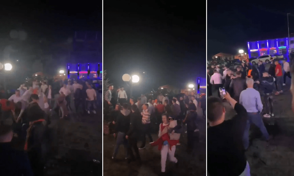 Bătaie în Mărginimea Sibiului. În loc de horă la Balul de Paște, oamenii s-au încăierat VIDEO