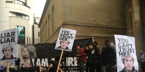 bbc protest