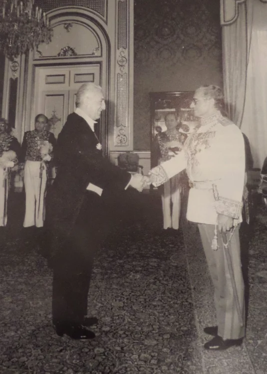 nicolae stefan si reza pahlavi