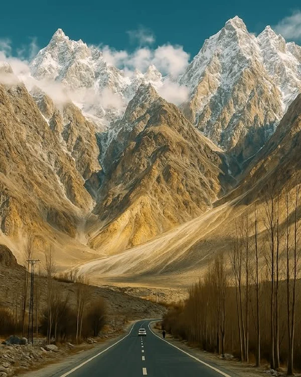 Autostrada Karakoram este mai mult decât o simplă șosea.