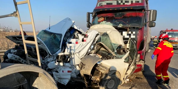 accident autostrada 1 foto isu giurgiu