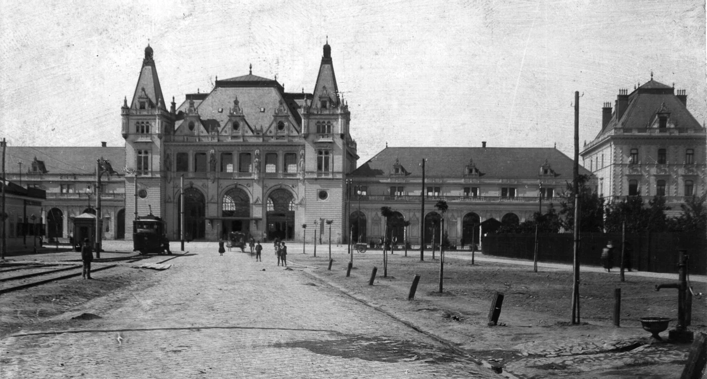 Gara Timișoara înainte de bombardamente