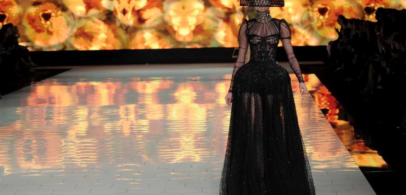 Colecţia pentru primăvară/vară 2013 a brandului francez Alexander McQueen. FOTO Getty Images