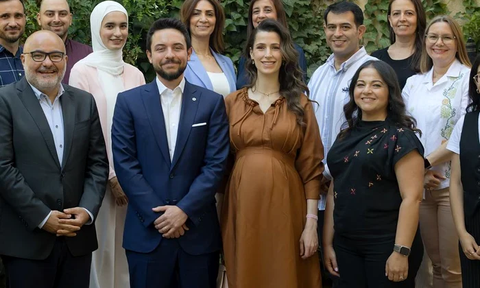 Printesa Rajwa si Printul Hussein al Iordaniei inainte de a deveni parinti   Casa Regala hasemita 2 jpg