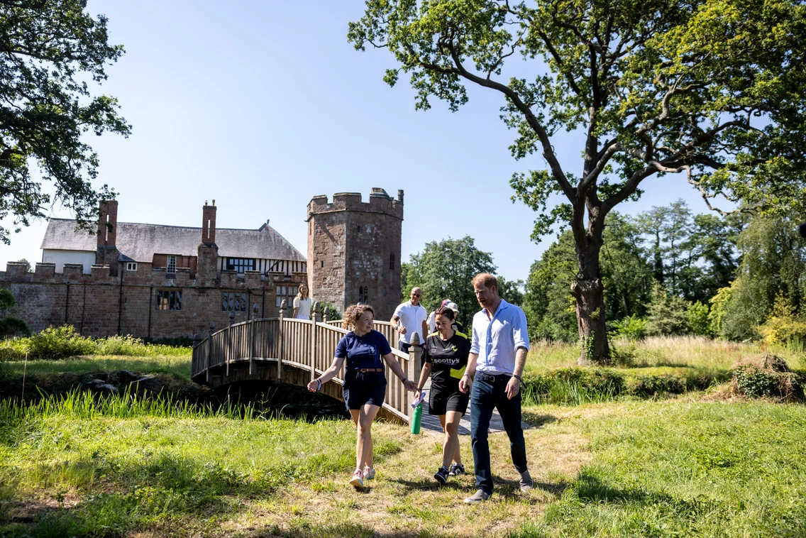 Prințul Harry în Anglia. FOTO: Getty Images