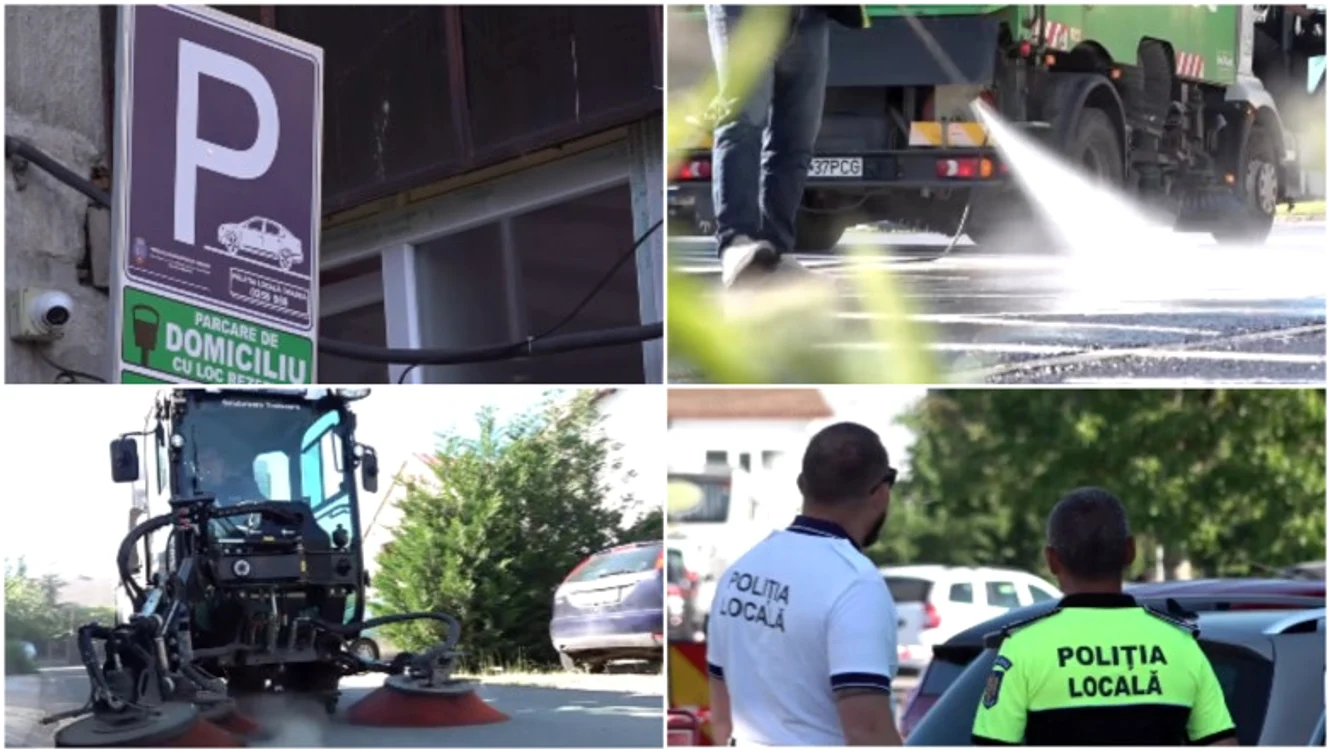 Șoferii care își lasă mașinile parcate pe străzile unde urmează să intervină echipele de salubrizare
