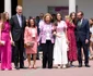 Paloma Rocasolano, mama Reginei Letizia, împreună cu restul Familiei Regale spaniole, la confirmarea religioasă a Infantei Sofia. FOTO: Profimedia